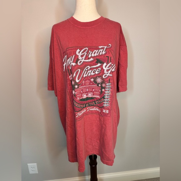 Comfort Colors Tops - NWT sz XL Ryman Auditorium Amy Grant Vince Gill washed look tee tshirt Nashville